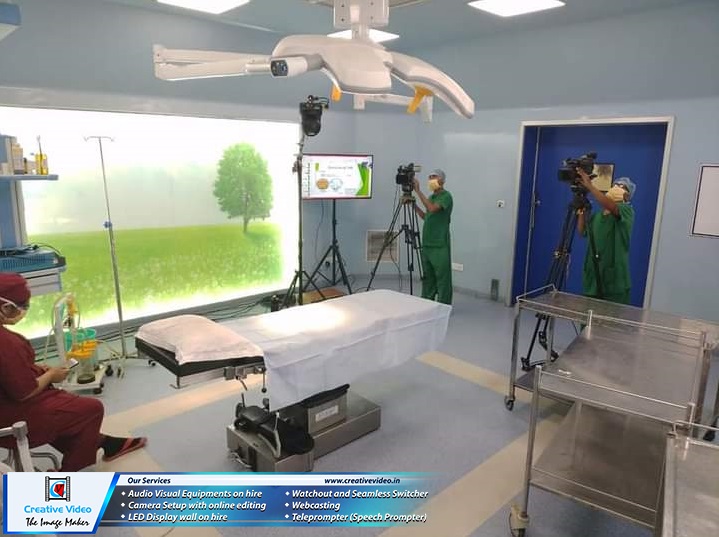 imagemakerkol's tweet image. Our #CameraOnlineSetup &amp;amp; #soundsetup for #roboticsurgery on 29th November 2020 at #patna