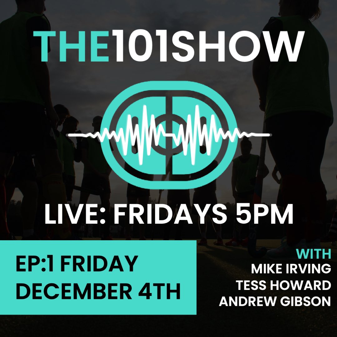 sport101coach's tweet photo. 🚨ANNOUNCEMENT🚨
So excited to be launching a weekly hockey show with the amazing @GBHockey athlete @_tess_howard and legend @AndrewGibson03 🔥
#The101Show will be LIVE every Friday at 5pm on the Sport101 YouTube and Facebook channels
#anotherstepforwards
#101Week
#101Family https://t.co/gMP9ybY5MW