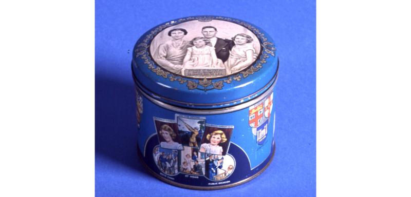 As the times changed, so too did the tins' designs, chronicling historic events and cultural changes. A bit like Forrest Gump, but with custard creams and ice wafers rather than a box of chocolates.This tin commemorated a royal visit to North America in 1935.