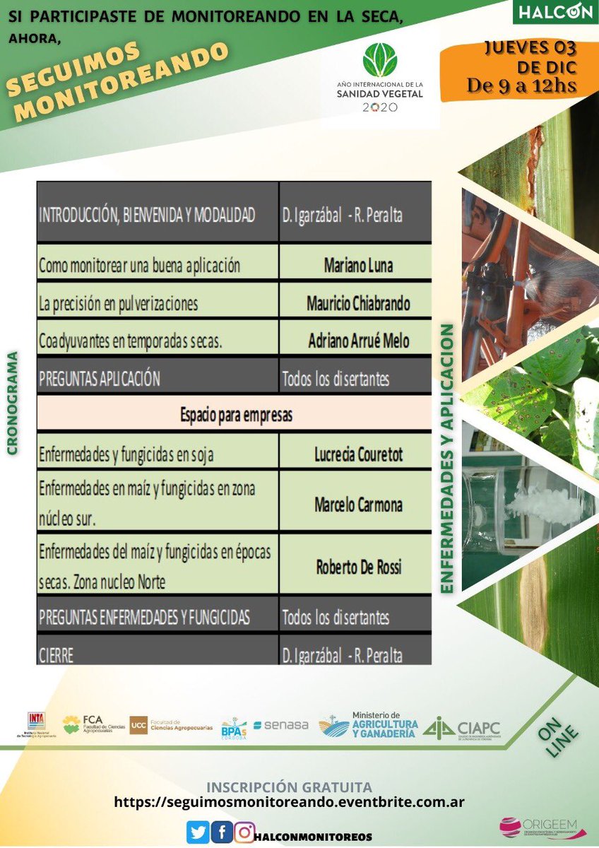 halconmonitoreo's tweet photo. Si monitoreaste en la Seca , no podes perderte lo que viene ... a pedido del público : Seguimos Monitoreando!!! Inscripciones gratuitas 👇🏼👇🏼👇🏼 https://t.co/rSIdUvSUeZ https://t.co/5MookLbfFS