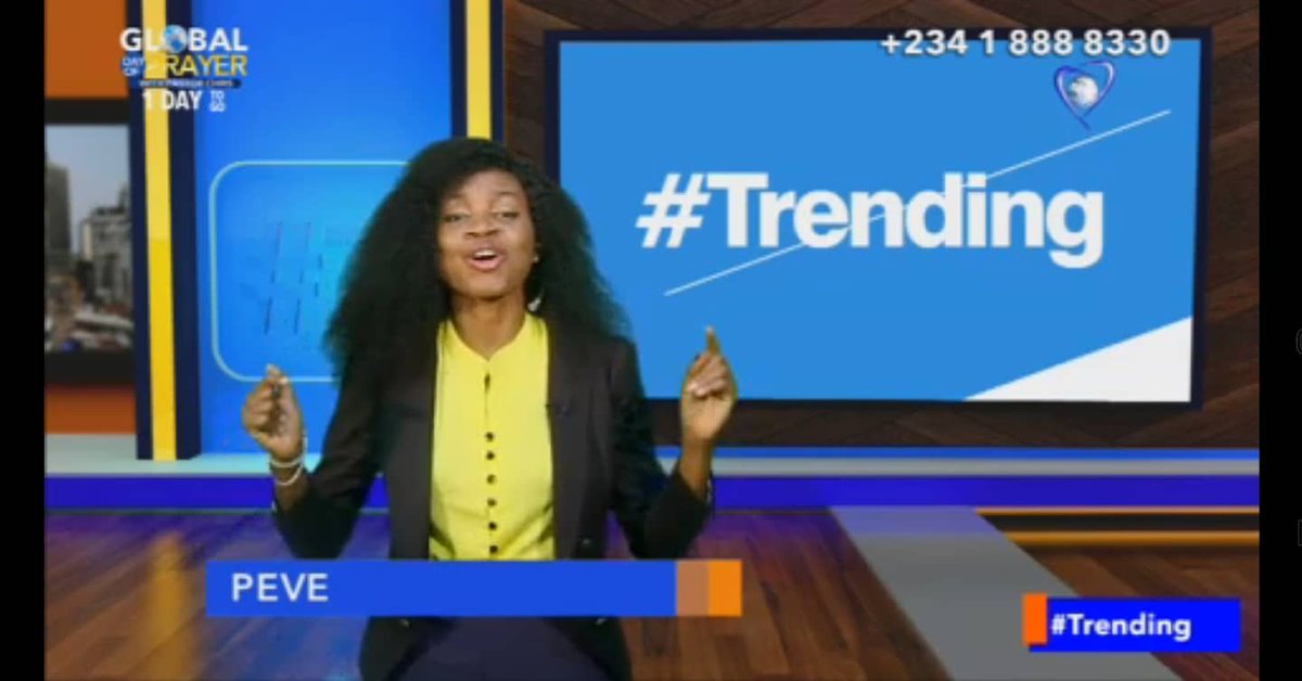 loveworldxp's tweet photo. Find out all that's Trending with PEVE!

Watch TRENDING Showing Live on the station! 

https://t.co/nCW36DF0T2 
#loveworldplus 
#loveworldnetworks https://t.co/w3f38f4j4e