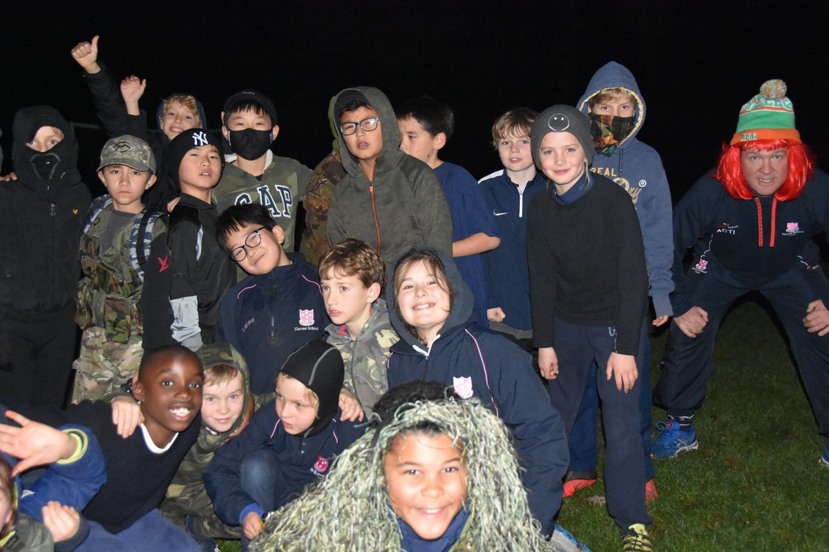 ElstreeSchool's tweet photo. Of the 65 Elstree Boarders (and Headmaster) who attempted their Escape from Colditz on Saturday night, who made it and who fell at the first post? More coming soon in Latest News on our website. #ElstreeBoarders #EscapefromColditz #BerkshirePrepSchool #BERKSHIRE https://t.co/xvrI9Z43K3