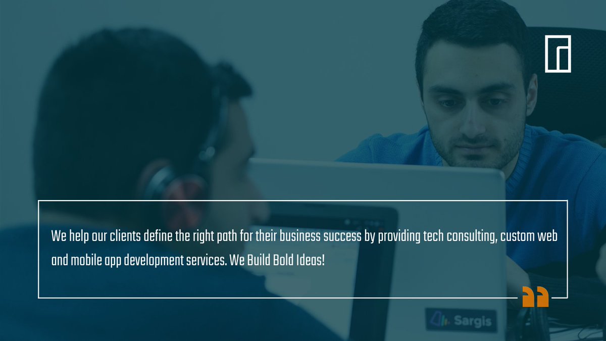 DarpassTech's tweet image. &quot;We help our clients define the right path for their business success by providing tech consulting, custom web and mobile app development services. We Build Bold Ideas!&quot;
@Preezmasoft
bit.ly/3mcCr6b  

#darpass #ArmenianTech #Preezma #softwareoutsourcing