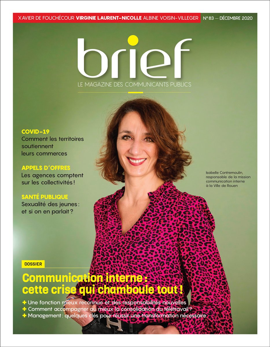 Dans <a href="/magazinebrief/">Brief</a>, en décembre, on cause #communication interne, #COVID__19, #crise dans les #agences, sexualité, relance des #commercesdeproximite, #Marketing territorial, on fait le bilan de #2020 et surtout, on y croit ! (Ph. <a href="/DPerrin_studio/">Delphine Perrin</a>)