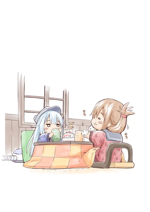 #過去絵便り

おこたの威力に日に日に圧倒されていくw

(もぐ電ちゃん、豆大福) 