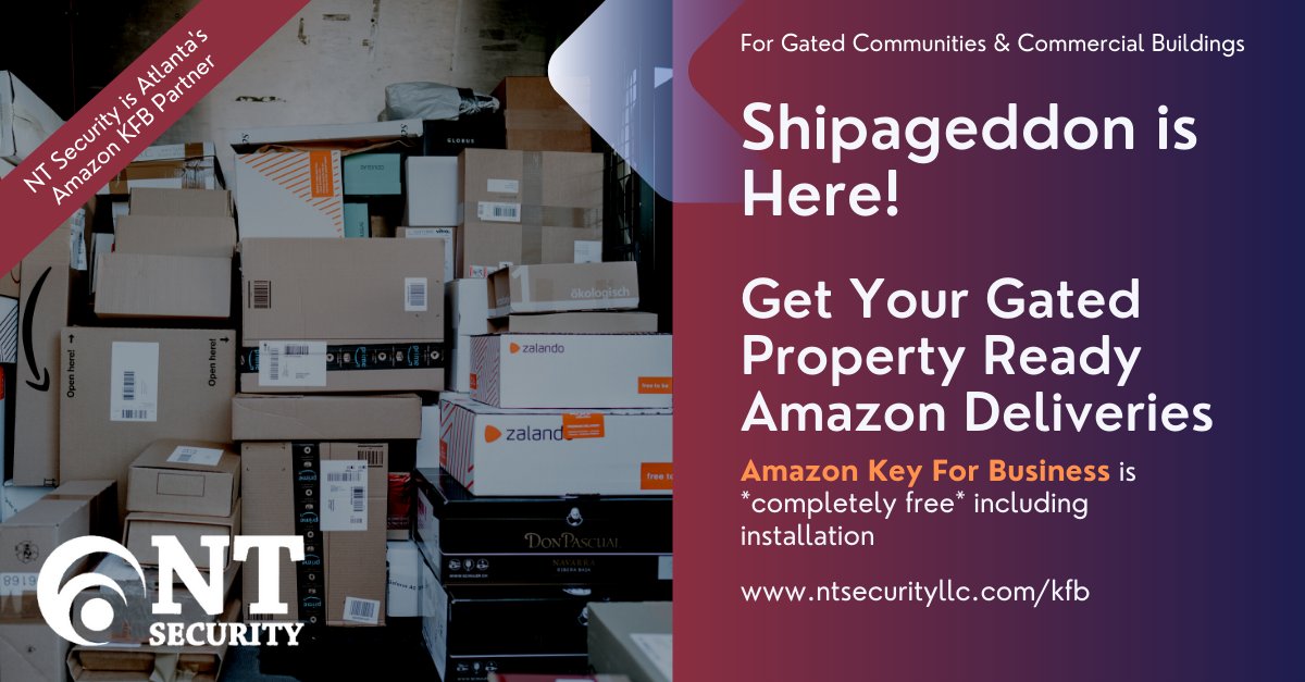 ntsecurityllc's tweet photo. Did you know? 
Since the pandemic hit home in March 2020, Amazon has hired close to 500,000 new employees in the United States just to keep up with spiking shopping behavior. Is your building ready to handle all these deliveries this holiday season?
https://t.co/ehvqLryrZo https://t.co/lx4sUIVvit