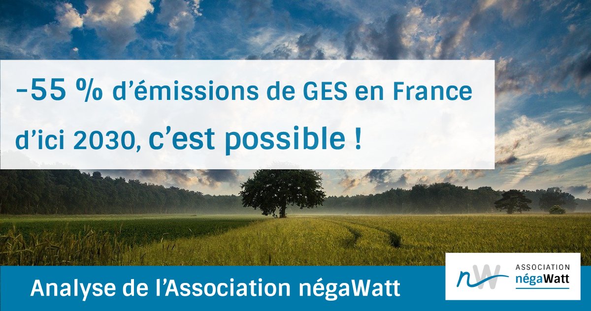 nWassociation's tweet photo. #AmbitionClimatique [Communiqué-Analyse] Oui, la France peut atteindre une réduction de 55 % des émissions de GES en France d’ici 2030 ! Découvrez l'analyse de @nWassociation sur : https://t.co/BT0D98vBDC https://t.co/9vOv2nY7CQ