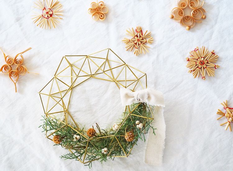 Minne ミンネ 在 Twitter 上 真鍮製ヒンメリのクリスマスリース ヒンメリ はフィンランドの伝統的な装飾品で 幸福のお守りともいわれているそう 季節が変われば中の草花を入れ替えたり リースのみで飾るなど一年中楽しむことができます T Co