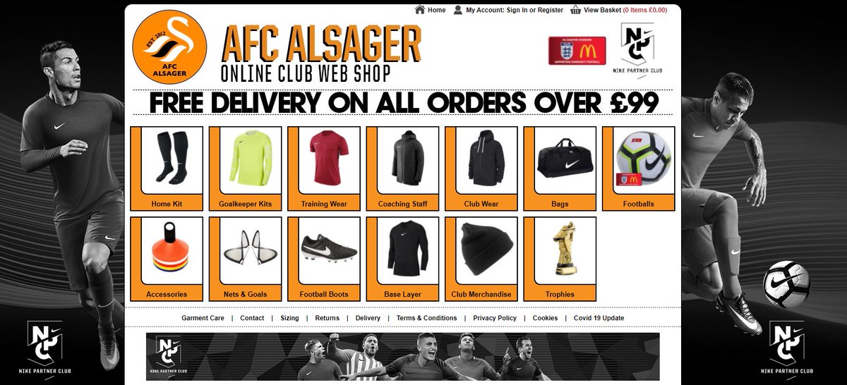 Christmas shopping for your footballer?

Get yourself along to the AFC Alsager Online Club Webshop...

buff.ly/3fzG7fF

#AFCAlsager #Alsager