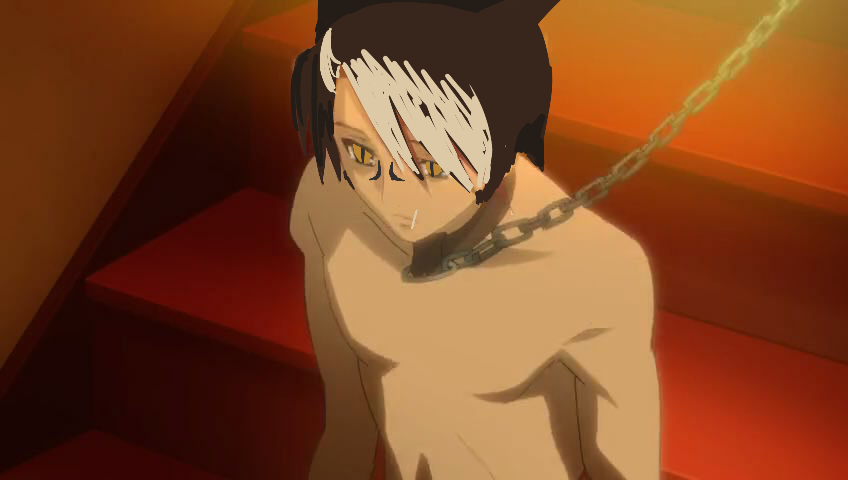 My e-lezen keeps me locked like this in his cellar and only lets me out when she makes a joke on twitter so i can respond with "haha king you're so funny and beautiful" before throwing me back into the cellar with scraps of food