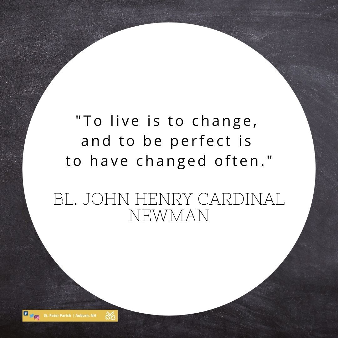 st_peter_parish's tweet photo. #catholic #stpeterparish #auburnnh #nh #sainthood #blessedjohnhenrycardinalnewman #changeishard #changeisworthit https://t.co/F6i43EManX