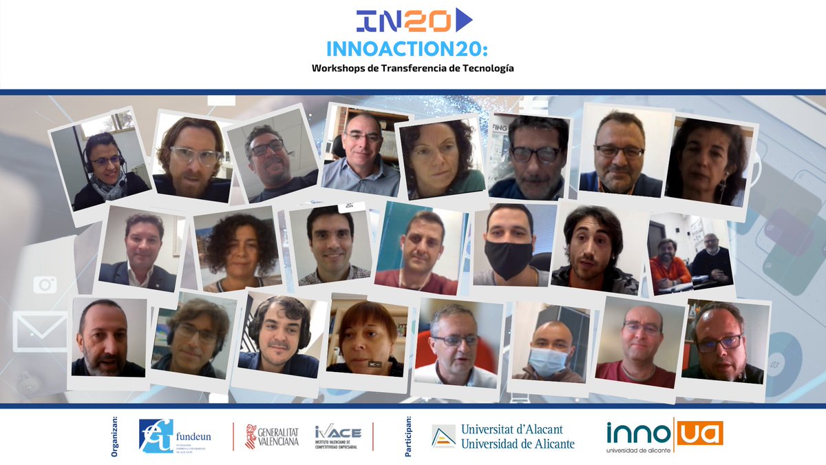 fundeun's tweet photo. 👉 Como agentes de proximidad @GVAivace pusimos en marcha el programa #INNOACTION20: #Workshops de Transferencia de #Tecnología”.
📍 Todavía estás a tiempo de informarte y concertar una de estas reuniones.
🔗 Infórmate aquí: https://t.co/LrXHZn9KC7
#innoua
@UA_Universidad https://t.co/pW14iYeAtk