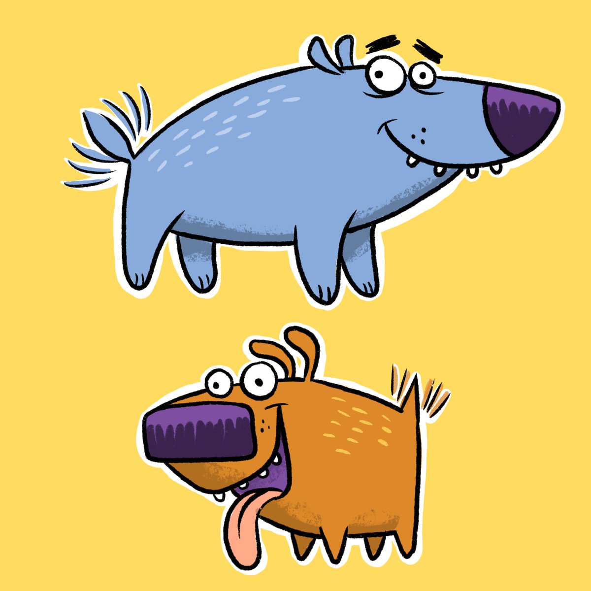 jemorrisbooks's tweet photo. Just a couple of silly dogs.
.
.
.
#kidlitart #kidlit #childrensbookart
#illustration #art #instaart #instaartist #instaillustration #instaillustrator #dogs #childrensbooks #childrensbookillustration #childrensbookillustrator #picturebooks #picturebookillustrator #animals https://t.co/shaMHzU3I3