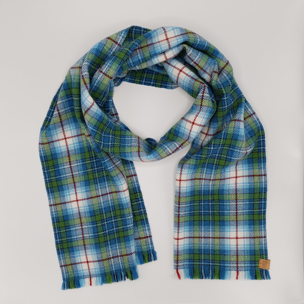 Snowdrop Tartan blanket scarf available now in my <a href="/folksy/">folksy</a> shop folksy.com/shops/Taffledt… 15% of all proceeds going to <a href="/strathcarron1/">Strathcarron Hospice</a>