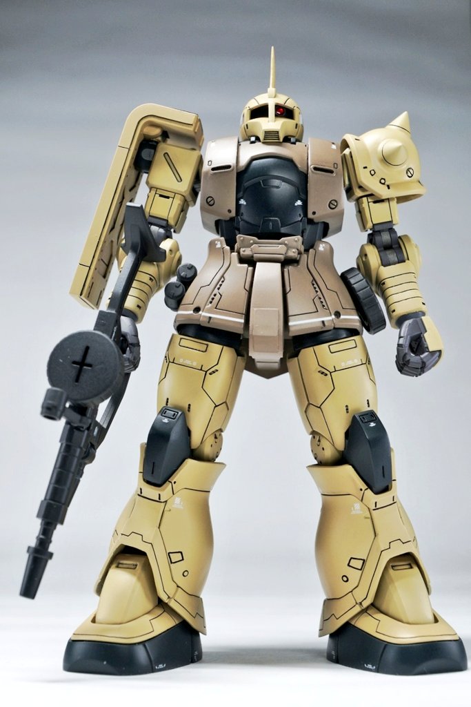MS-05J ザクⅠ（陸戦型） トップ少尉機 』を作製 オデッサ作戦前に配備