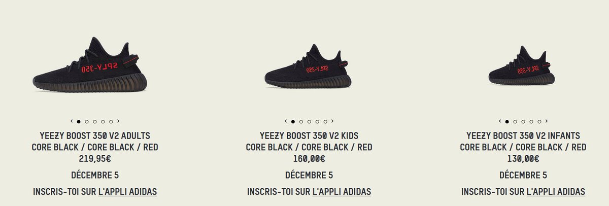 Yeezy page updated adidas Yeezy Boost 