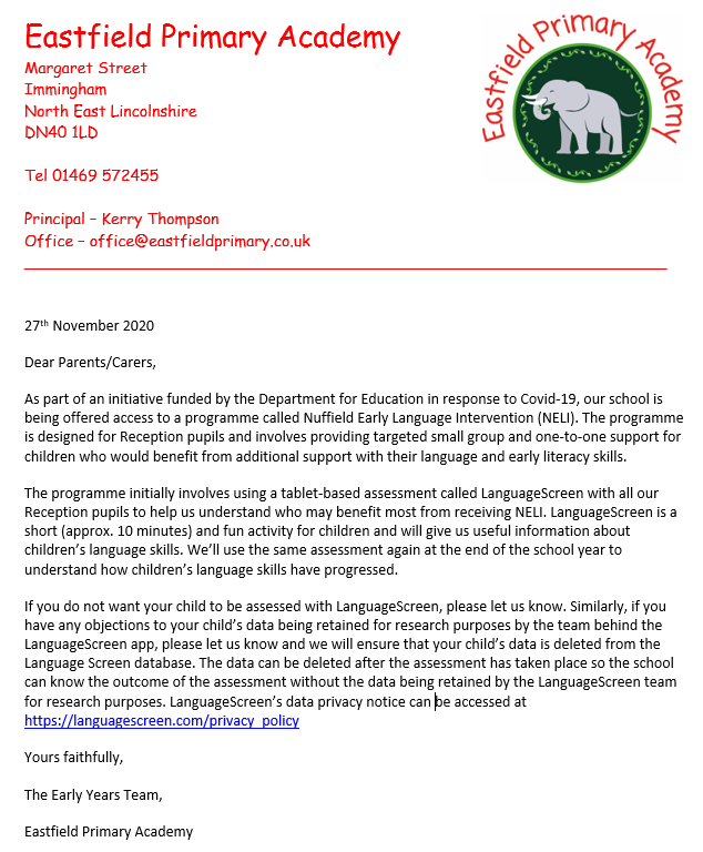 EPA_TabbiesFS2's tweet photo. ⚠️Important information for Reception parents about a fantastic intervention that we will be using to support children's language and literacy skills. ⚠️
Click this link for the privacy notice which is mentioned in the letter: https://t.co/g7Lh00bgGE @EastfieldPri https://t.co/Lpv1oBbm1q