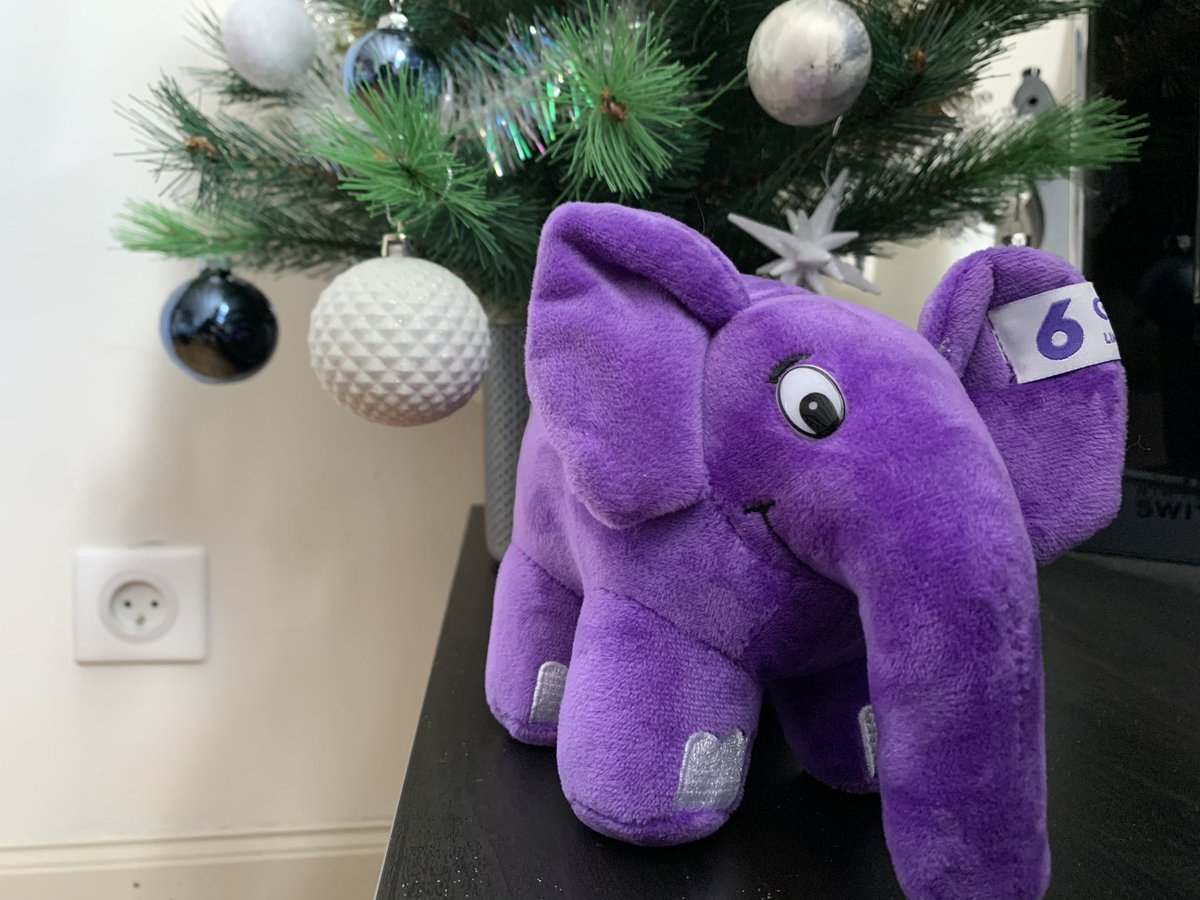 nfabre's tweet image. My new buddy #codyvuelette just arrived, thanks to @Fabian_ikono 🤩
 #elephpant