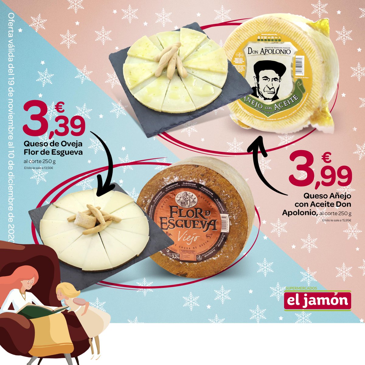 super_ElJamon's tweet photo. ¡Prepara una tabla de quesos esta navidad! 🧀😝 Combina diferentes variedades y sabores. 👏 ¡En tu súper cercano te espera una amplia gama de quesos al corte!
#quesos #eljamon #navidad https://t.co/auu0keiVql