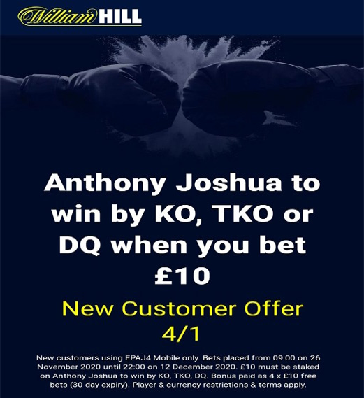 William Hill Price Boost