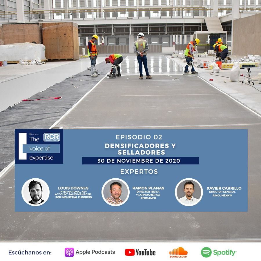 RCR Ind. Flooring (@rcrif) on Twitter photo 📢 Nueva entrada en nuestro Podcast 🇪🇸
Densificadores y selladores para hormigón
Con la participación de
<a href="/planasmasip/">Ramon Planas</a>
<a href="/XavierCarrilloA/">Xavier Carrillo</a>
Louis Downes
Suscripciones y audios 👉 buff.ly/3lferOo 📢 Nueva entrada en nuestro Podcast 🇪🇸
Densificadores y selladores para hormigón
Con la participación de
<a href="/planasmasip/">Ramon Planas</a>
<a href="/XavierCarrilloA/">Xavier Carrillo</a>
Louis Downes
Suscripciones y audios 👉 buff.ly/3lferOo