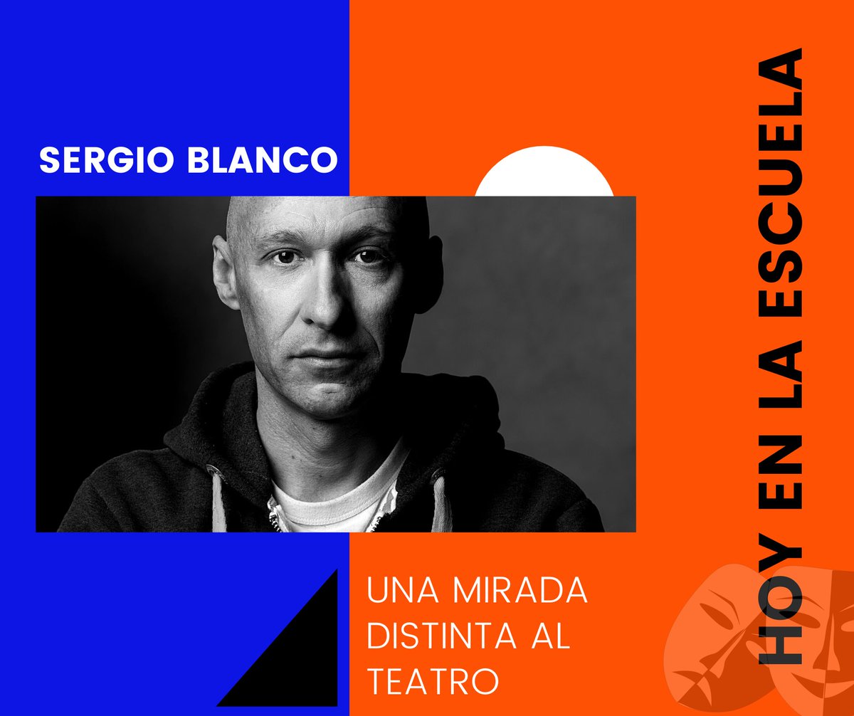 espectadoresuy's tweet photo. 🎭Hoy en la Escuela🎭: SERGIO BLANCO

La actividad con el dramaturgo y director tendrá como eje central su nueva propuesta:

MEMENTO MORI O LA CELEBRACIÓN DE LA MUERTE

Recuerden que para participar de la escuela pueden escribir a:
escueladespectadores@gmail.com https://t.co/nJdCKFxt7r