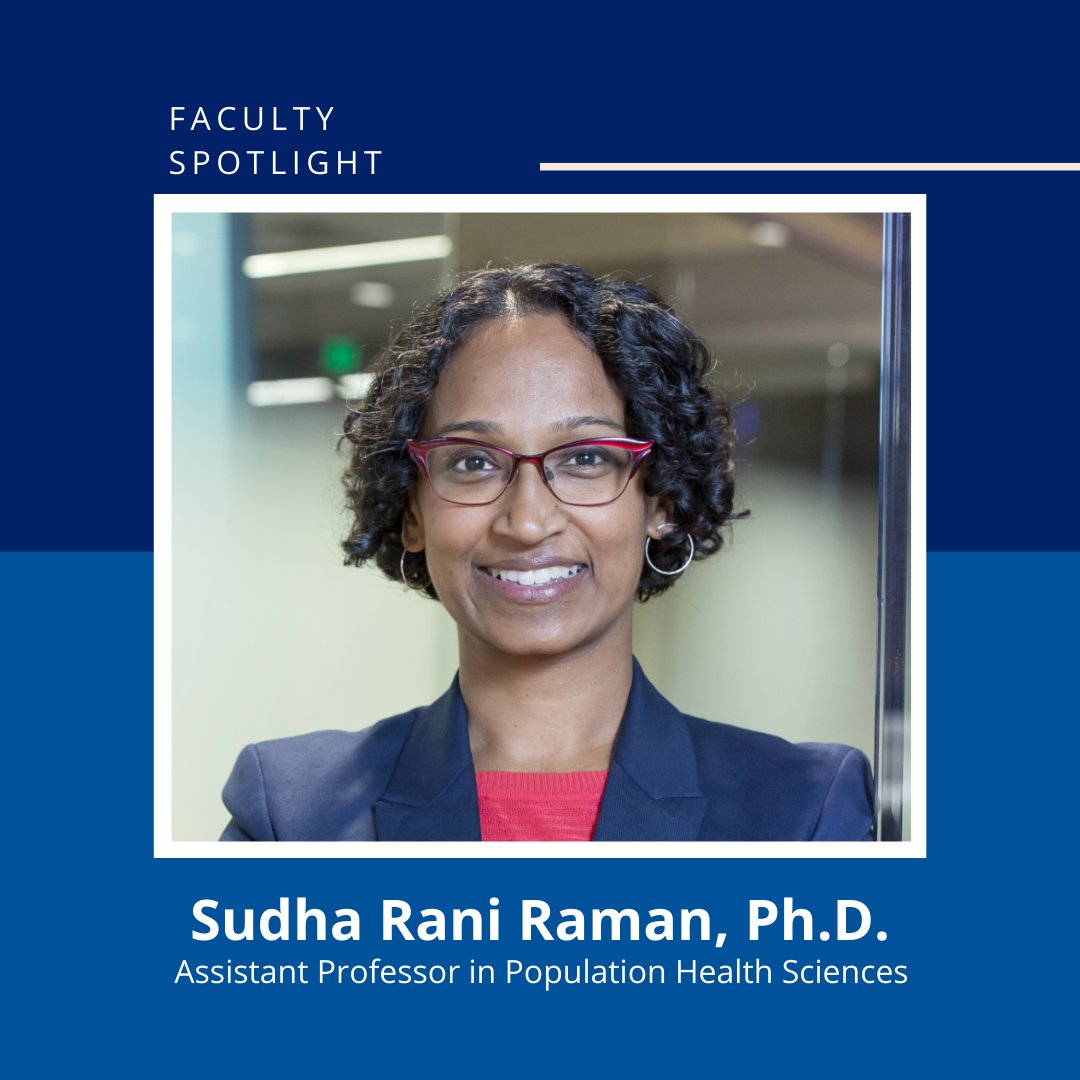 duke_pophealth's tweet photo. Did you know that every day, @DukeU #PopHealth students get to learn from world-renowned researchers, like Dr. Sudha Rani Raman who specializes in epidemiology & health services research? Learn more about Dr. Raman & how you can be part of #DukePopHealth: https://t.co/MJiFTM7u4C https://t.co/fAIalcOYyV