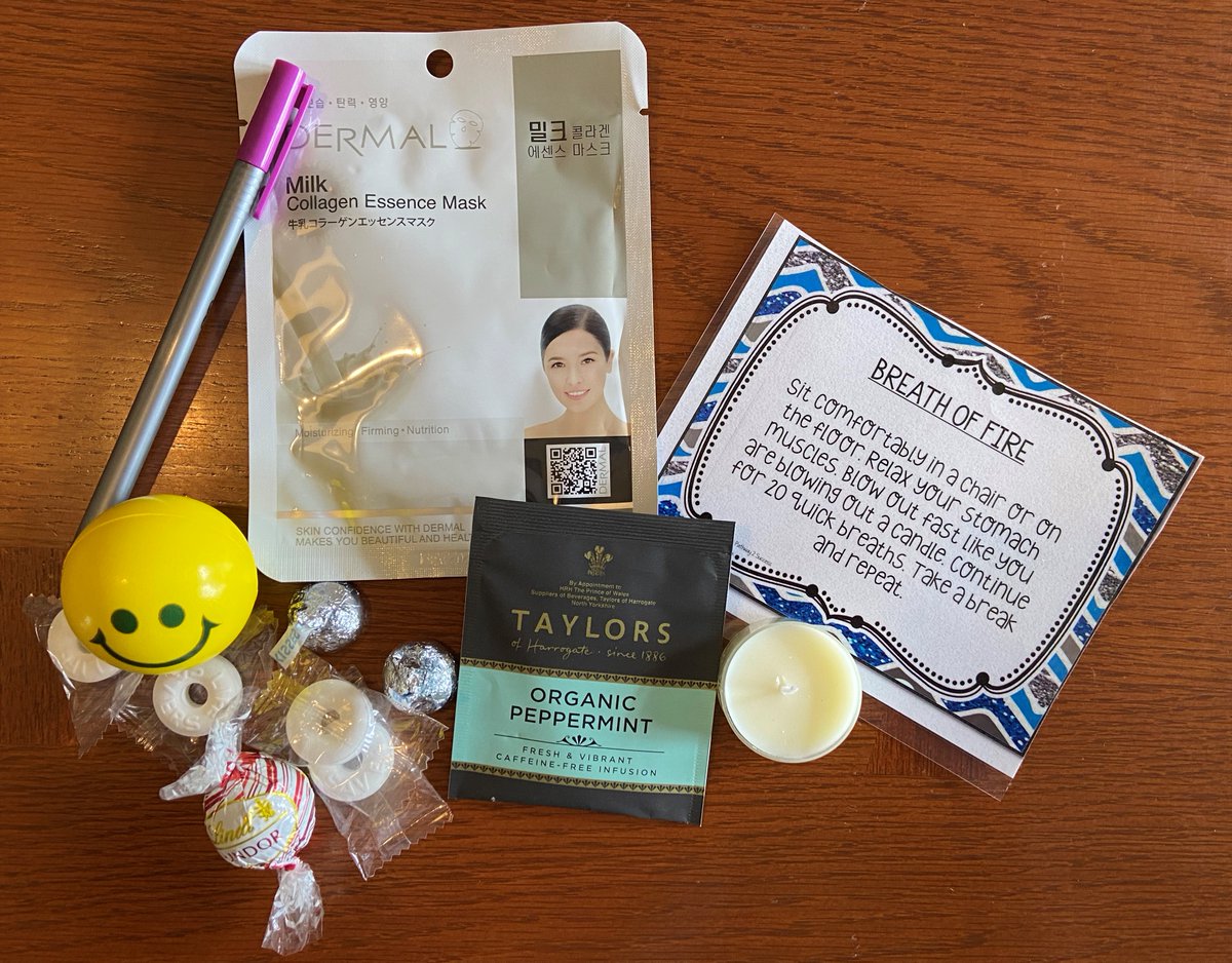 THANK YOU to Kirkwood Early Childhood Center / Parents as Teachers PTO for gifting our staff with these little bags of goodness! What a perfect companion to #MindfulMonday! We appreciate your kindness and support beyond measure. <a href="/kwoodschools/">Kirkwood School Dist</a>