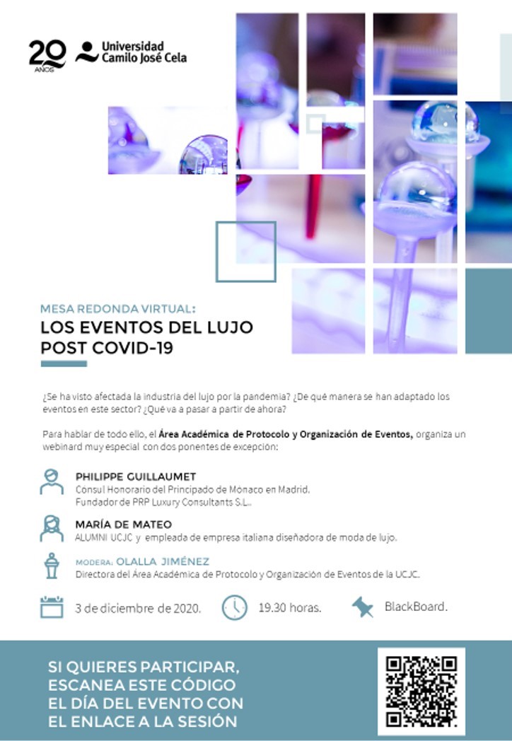 olallajimenez's tweet image. Nuestro primer B2B TALK tendrá lugar este jueves con la participación de una ex-alumna nuestra. Nuestro verdadero lujo es verles crecer laboralmente. No os lo perdáis!. 
@UCJCProtocolo @universidadcjc 
.