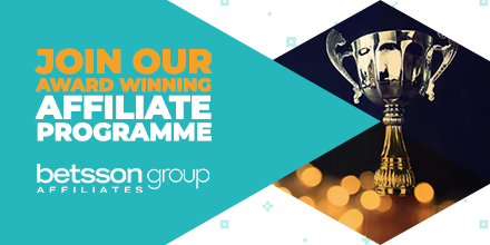 BetssonGroupAff's tweet image. Partner With Us! Join our award-winning affiliate programme today!

10% commission from each new affiliate you refer!

Get in touch via support@betssongroupaffiliates.com.

#BetssonGroupAffiliates #Affiliateprogramme #WinningTeam