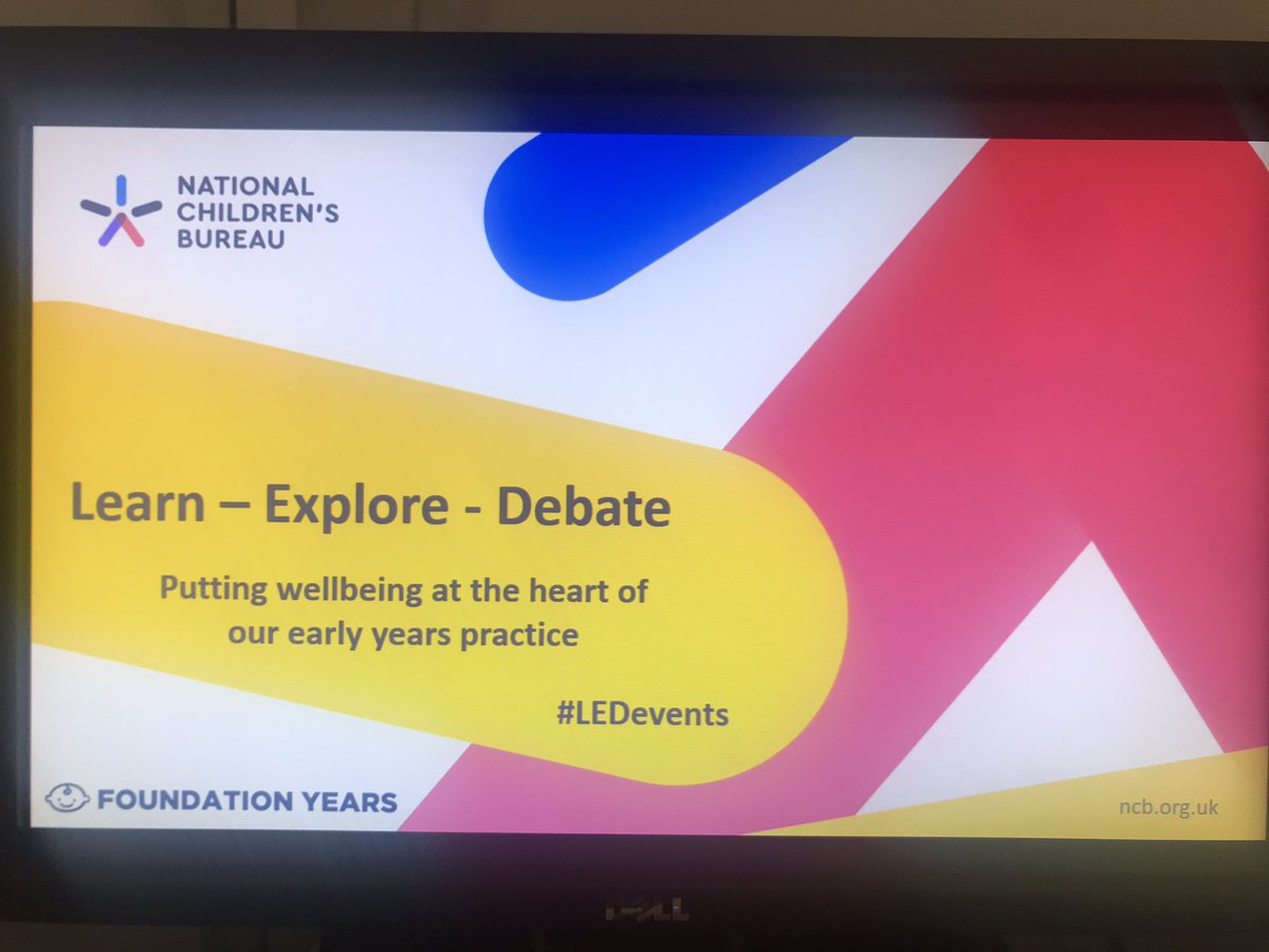 gillholdenEY's tweet image. Excited for our 4th LED event on well-being and looking forward to seeing everyone. @ncbtweets @FoundationYears #LEDevents