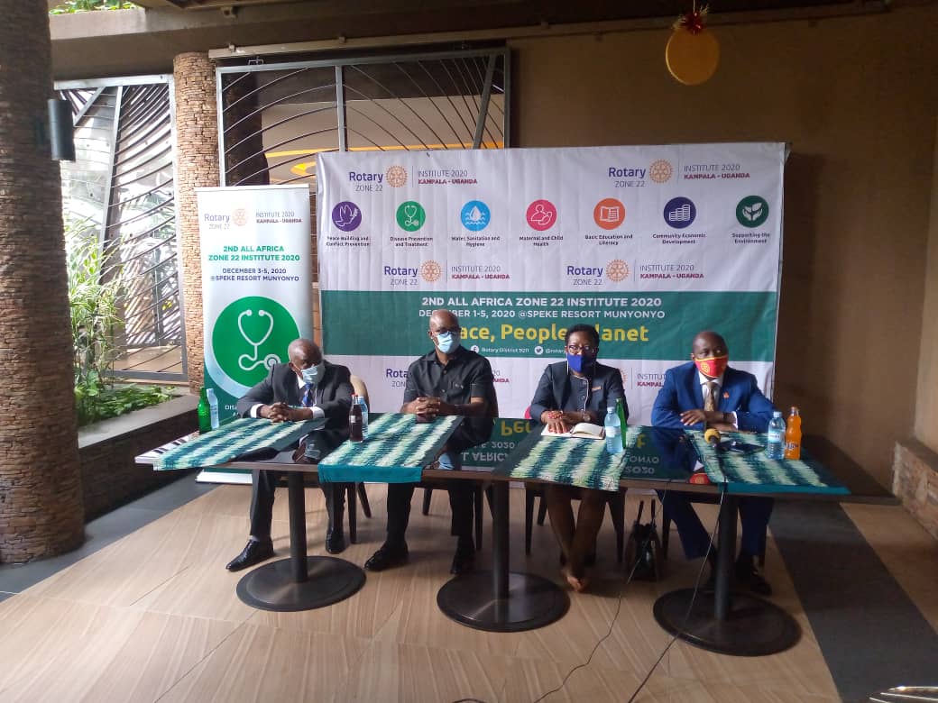 Ttiweh28's tweet photo. Today a press conference was held to launch the 2nd all African zone 22 institute scheduled to take place from the 3rd to 5th December at Speke Resort munyonyo.
#PeacePeoplePlanet https://t.co/M1EFk4qLMQ
