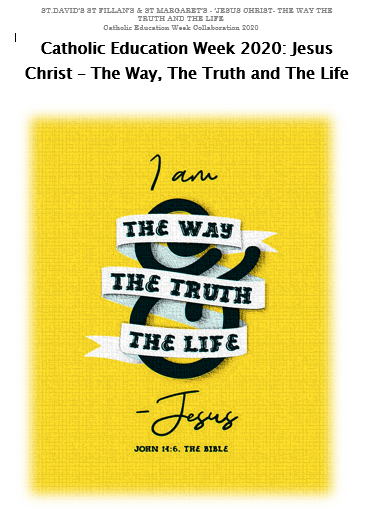 StMargaretsJoh1's tweet photo. We have been collaborating with St David's and St Fillan's for Catholic Education Week. Here's a snapshot of our insert in our CEW Newsletter.
#CEW2020WayTruthLife
@StDavidsPS @Fillan_Bear @StMargaretsRCC @DoPEducation1 https://t.co/tnIG7skzZO