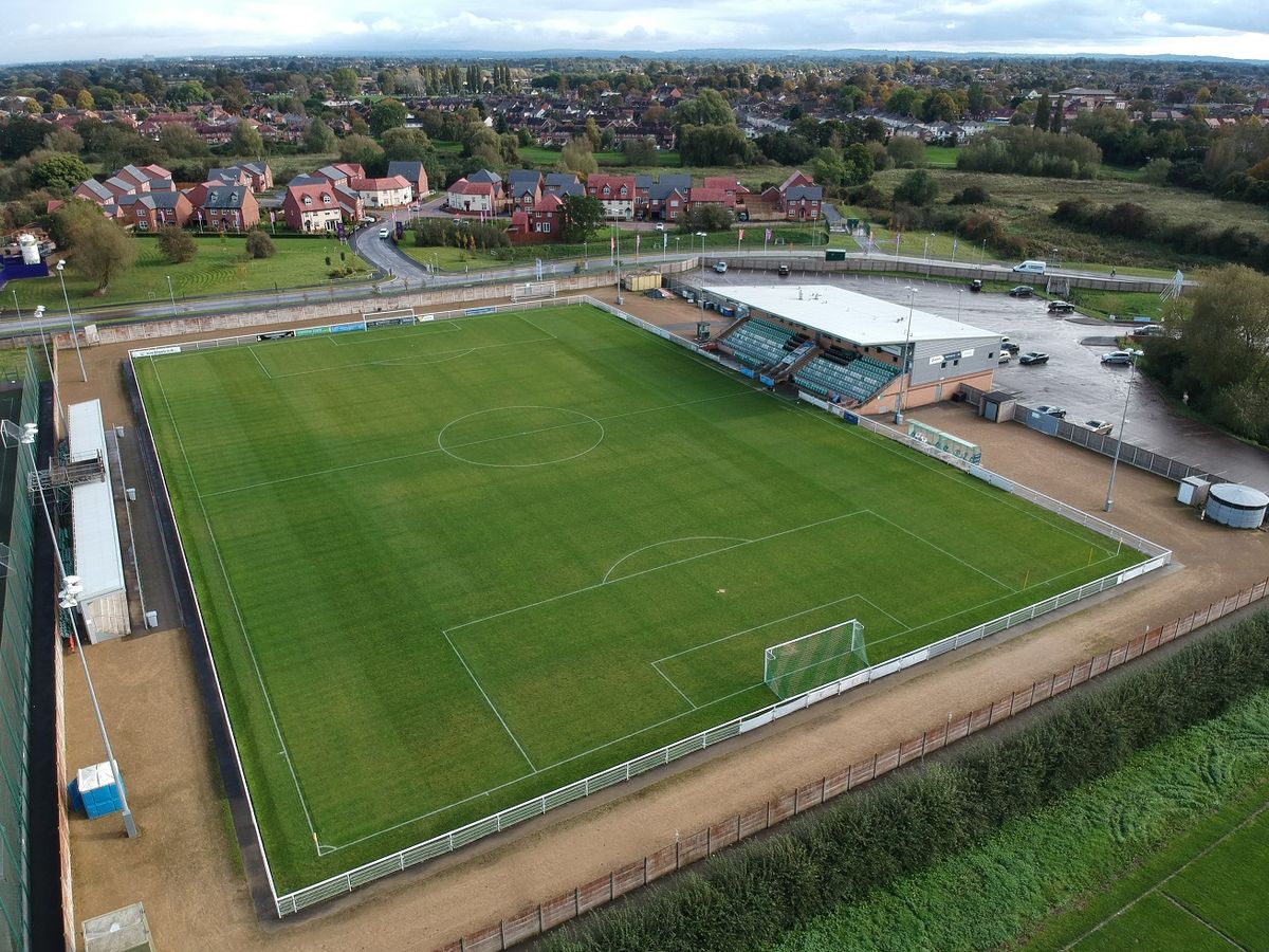 Clean fresh stadium over at <a href="/TheDabbers/">Nantwich Town FC</a>  (Nantwich Town FC)