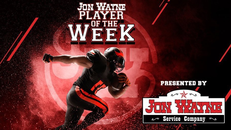 Congratulations to Max DiDomenico <a href="/DidomenicoMax/">Max DiDomenico</a> for a great performance in his last HS football game and a great career with <a href="/SamuelClemensHS/">samuelclemenshs</a>. And of course, Max been selected as a #JonWaynePlayeroftheWeek nominee! Vote today through Wednesday at 3 pm.  

potg.jonwayne.com