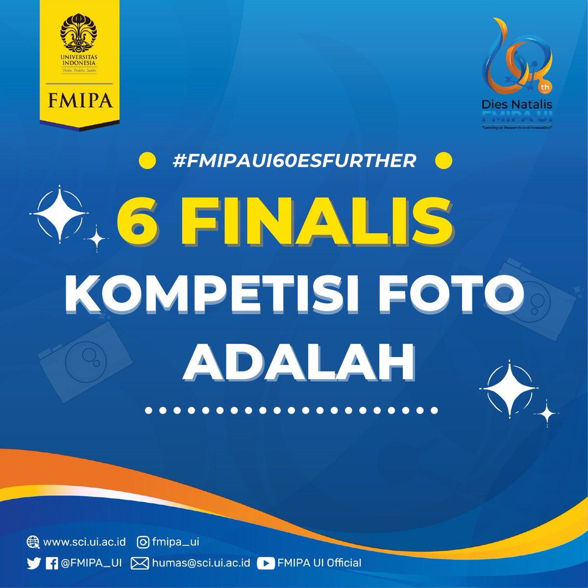 FMIPA_UI's tweet image. #fmipaui #FMIPAUI60ESFURTHER #FMIPAUI60ESPICTURE #iluniui #universitasindonesia