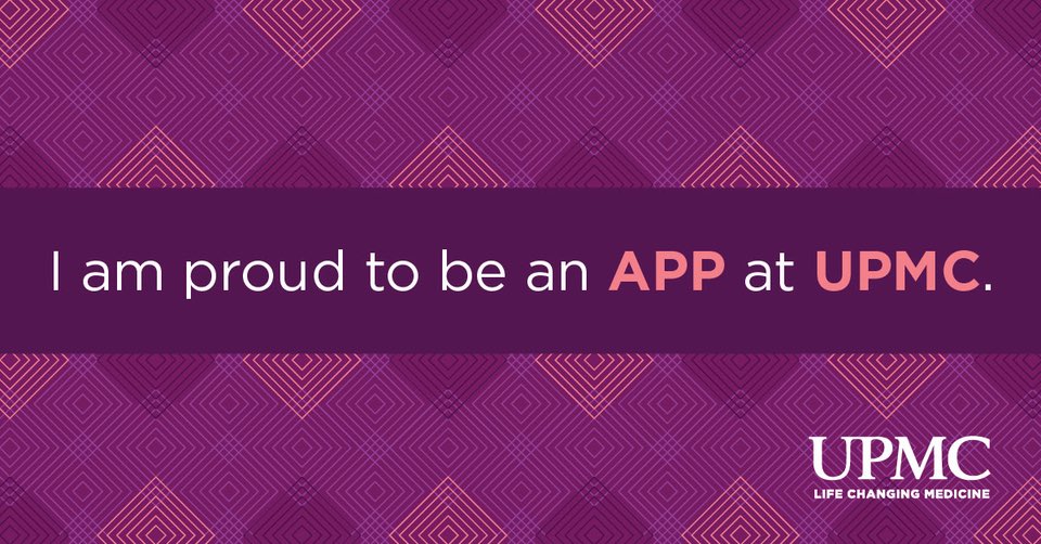 CHP_APP's tweet photo. This week all of @UPMC celebrates APP week! To the over 3,000 advanced practice providers system-wide, WE APPRECIATE YOU! #advancedpracticeprovider #nursepractitioner #physicianassistant #CNM #CRNA #CRNP #APPatCHP https://t.co/jq8qnY5C0k