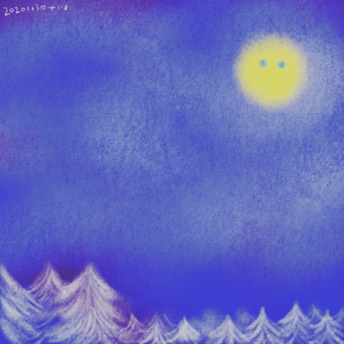 natsu_miyazawa's tweet photo. natsu202011.30 no.465
だれかみてますかぁー
#fullmoon #Anyonewatching
#procreate #lillustration #painting
#drawing #natsuillustrations
#natsumiyazawa #japan
#満月 #誰か見てますか
#ミヤザーナツ
#イラスト #スケッチブック https://t.co/AGKmbn5pqs