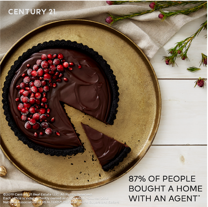 AllPointsRealty's tweet photo. This year, join the 87% of home buyers who bought a home with an agent.  Contact Century 21 AllPoints Realty to get started on how to get a piece of the pie. 

#Century21 #RelentlessMoves #RealEstateCT #CTRealEstate #NeverSettle #Century21AllPointsRealty https://t.co/pvtlcDfhV9
