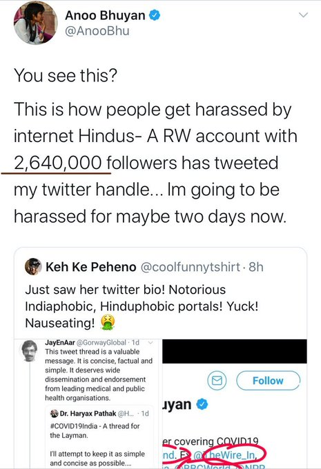  #YeBhaaratKePatrakaarगणित थोड़ी कमज़ोर है हमारी!But then, what is a couple of million additional followers between 'friends', hainji?