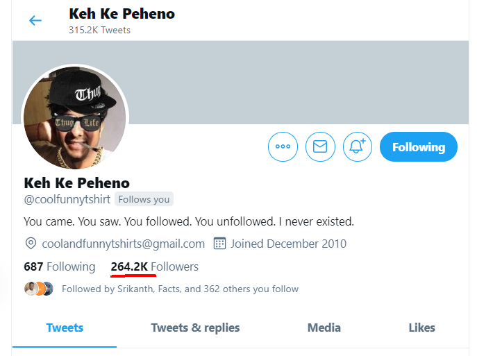  #YeBhaaratKePatrakaarगणित थोड़ी कमज़ोर है हमारी!But then, what is a couple of million additional followers between 'friends', hainji?