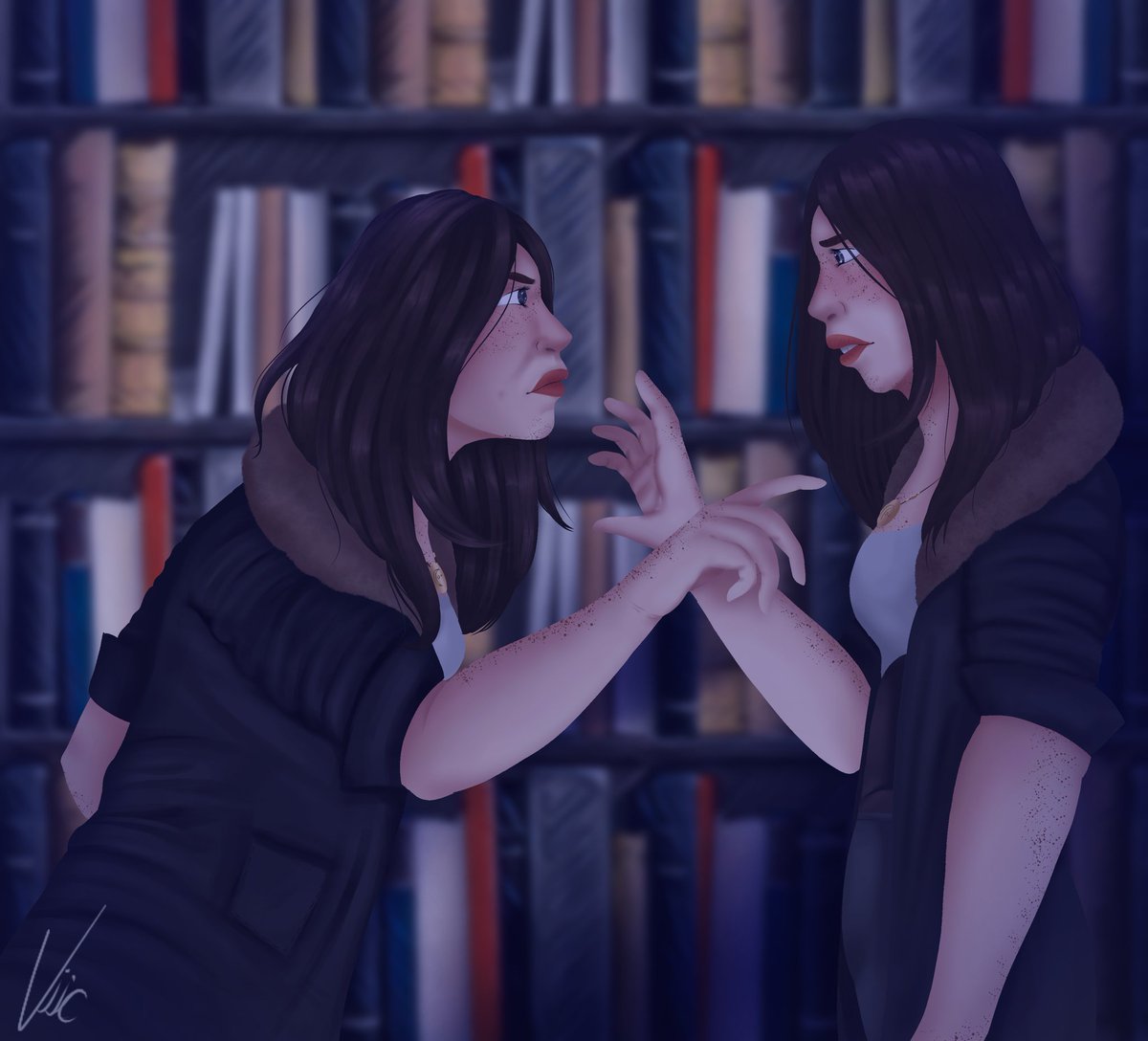 ViicNix's tweet photo. "Espelho"
.
.
.
#Desconjuracao #Desconjuracaofanart #OrdemParanormal #fanart #arte https://t.co/Q04qbGXUbU