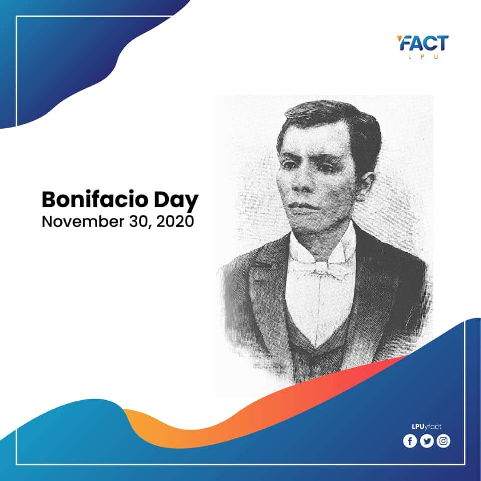LPUyfact's tweet photo. “What love can be purer and greater than love of country? What love? No other love, none” - Andrés Bonifacio

Let us together celebrate one of the great President we never had. To commemorate the birthday of one of the country’s greatest heroes, Andrés Bonifacio. November 30 is https://t.co/fWg66ZMIY3