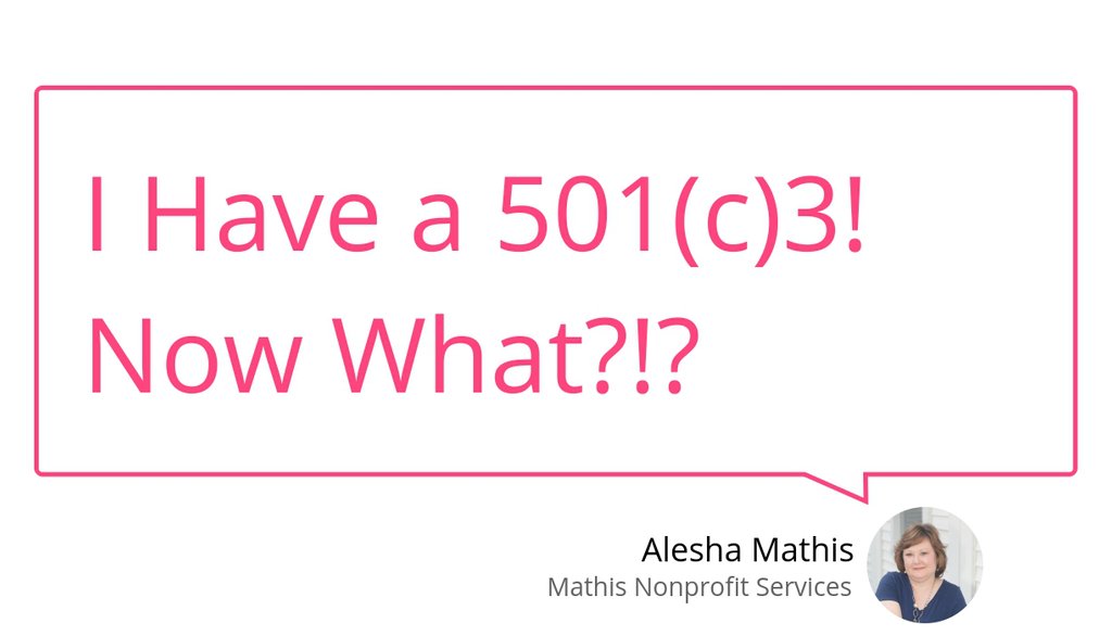 alesha_mathis's tweet photo. Building a Nonprofit takes time but, with a plan, you can speed up the process and know you are on the right track as you work toward a functioning organization.

Read more 👉 https://t.co/3GlNX7ErAB

#nonprofitorganization #newnonprofit #taxexempt https://t.co/yj7ErF4Vef
