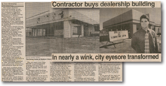 #DYK Our founder is an electrician? Lee Contracting started as Lee Electric over 30 years ago. Now we have a staff of over 400 employees who provide quality work every time.