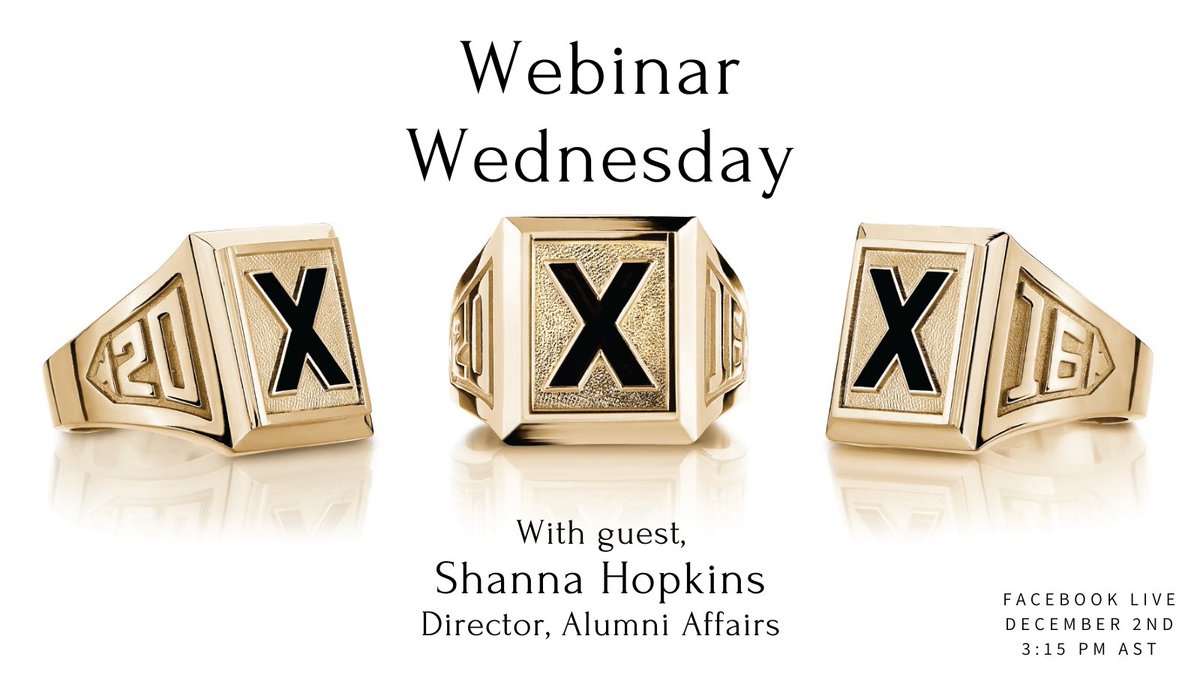 John McNeil (@stfxjohn) on Twitter photo Don’t forget to check out Webinar Wednesday on December 2nd at 3:15pm AST. @StFXGreg and <a href="/StFXLucas/">Lucas Middleton</a> will be joined by <a href="/shannahopkins01/">Shanna Hopkins</a>, Director, <a href="/StFXAlumni/">StFX Alumni Affairs</a>. Don’t forget to check out Webinar Wednesday on December 2nd at 3:15pm AST. @StFXGreg and <a href="/StFXLucas/">Lucas Middleton</a> will be joined by <a href="/shannahopkins01/">Shanna Hopkins</a>, Director, <a href="/StFXAlumni/">StFX Alumni Affairs</a>.