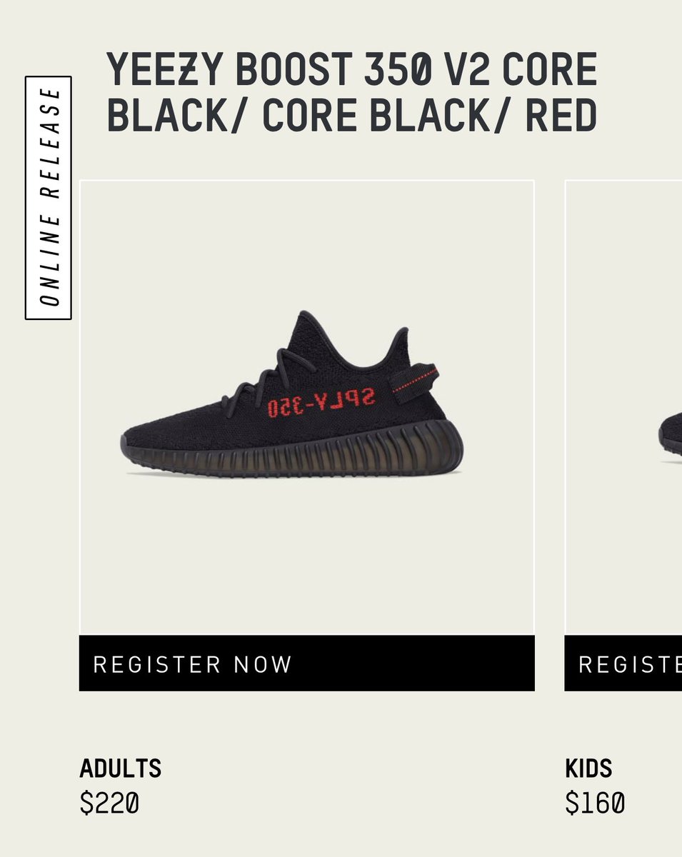 yeezy bred raffle