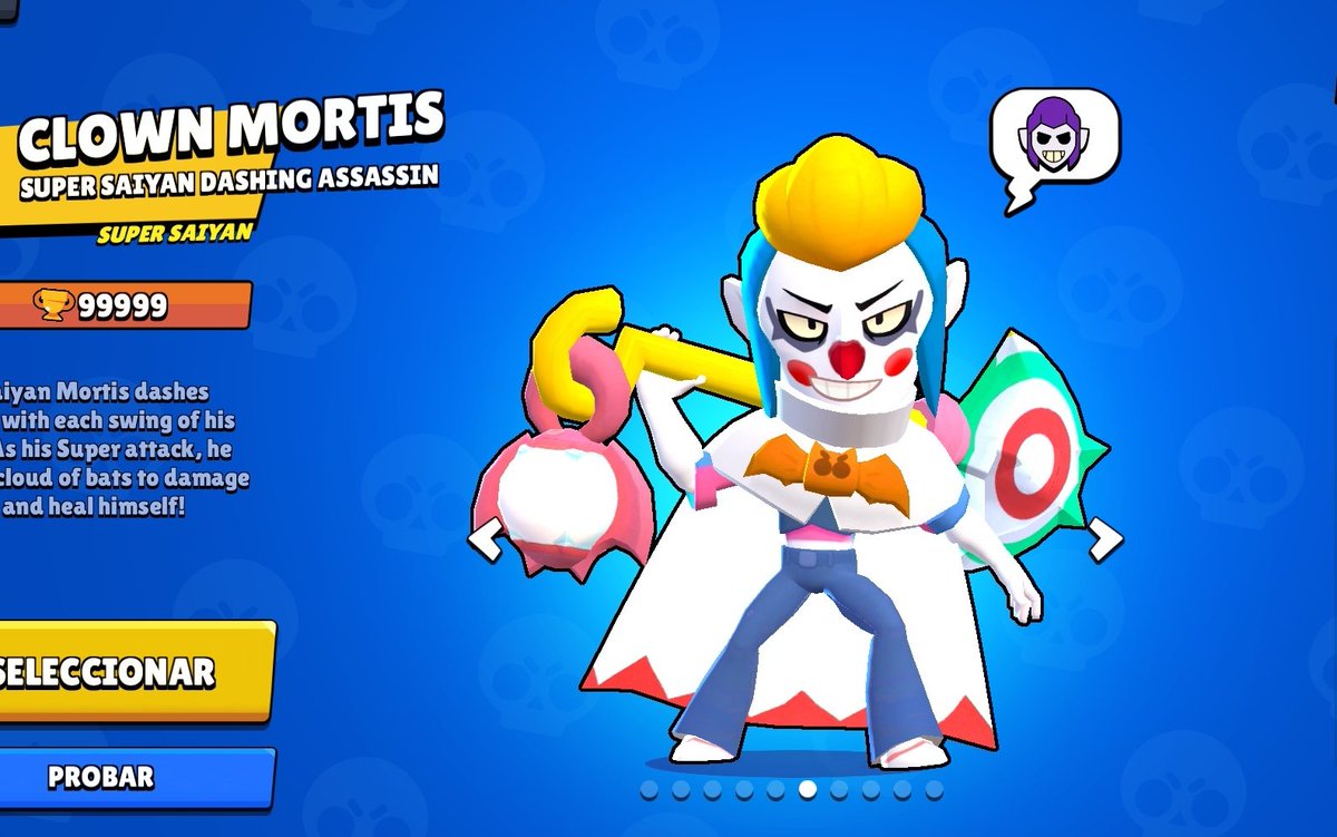 Получить пин клоуна в браво старс. Клоун Мортис Brawl Stars. Мортис клоун скин. Мортис скин БРАВЛ. Скины на Мортиса клоун в БРАВЛ старс.