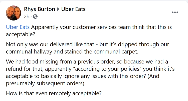 Uber__Cheats's tweet photo. How are @ubereats_uk getting away with this?

@rickygervais @GordonRamsay @jamieoliver @Ginofantastico @Nigella_Lawson @rivercottage @raymond_blanc @thomasinamiers @piersmorgan @susannareid100 @joelycett @UKSFO https://t.co/FEQlxofOA1