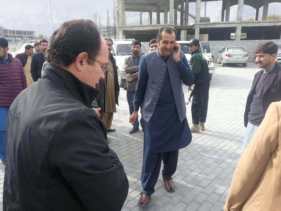 On special dinner hosted in honor of the out going speaker and newly elected chief minister GB <a href="/ImranKhanPTI/">Imran Khan</a> <a href="/SaifullahNyazee/">Senator Saifullah Khan Nyazee</a> <a href="/AliAminKhanPTI/">Ali Amin Khan Gandapur</a> <a href="/ARYNEWSOFFICIAL/">ARY NEWS</a>